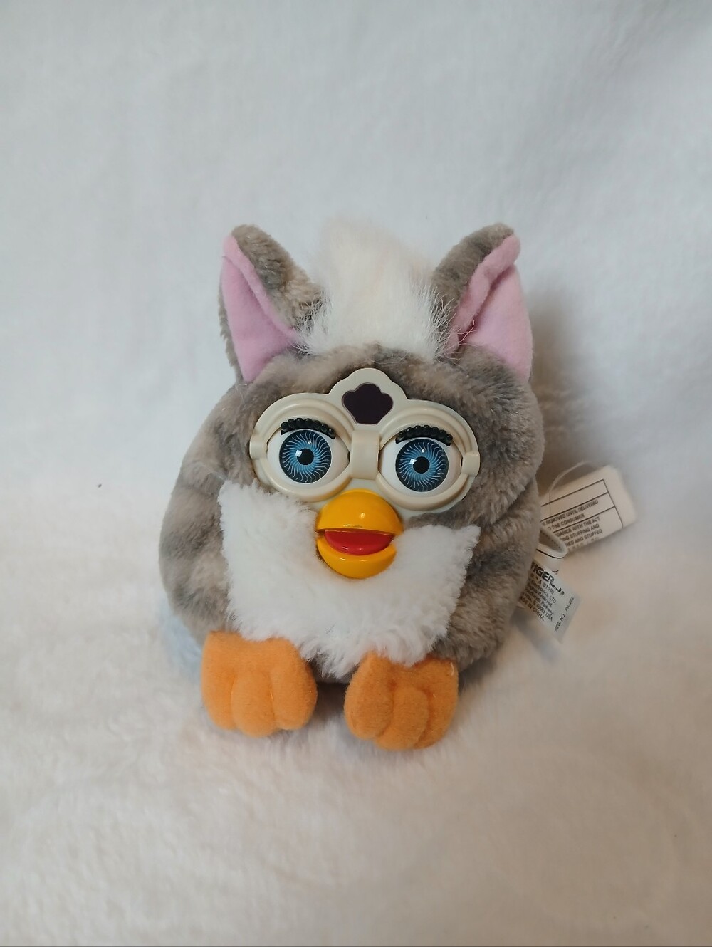 Furby Bean Plushie Stuffed Kids Toy Vintage 90s 1999 Collect